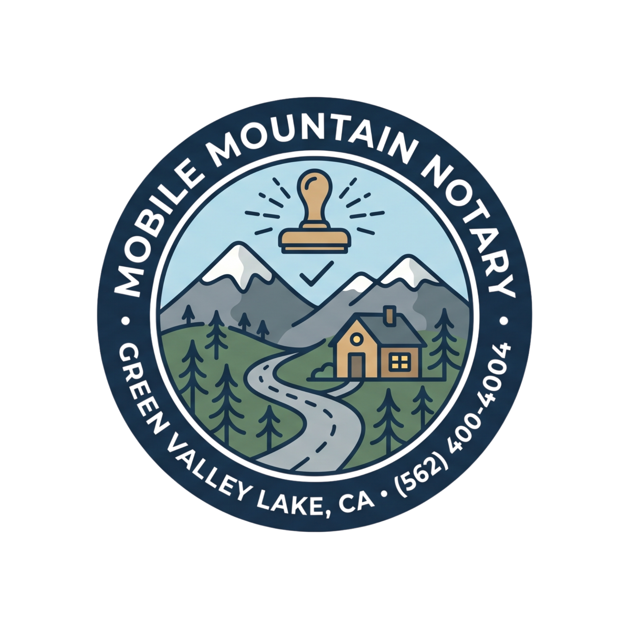 Mobile Mountain Notary logo
